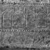 Kilmichael Glassary Churchyard.
View of West Highland tomb, chest side. CB2. (Flash).