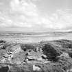 View of repair of domestic building remains from W, Brough of Birsay.