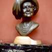 View of bust of Her Majesty Queen Elizabeth the Queen Mother, in the Hall.