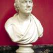 View of plaster bust of John Hunter by Sir Francis Legatt Chantrey, 1820, in the Hall.