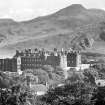 General view of Holyrood Palace and Abbey looking South.