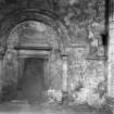 Torphichen Preceptory, old chancel arch from the crossing