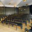 Interior.  Basement, lecture theatre, view from W