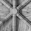 Interior.
Detail of vault in N transept.