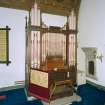 Interior.
View of organ.