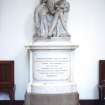 View of statue of Duncan Forbes of Culloden, in Parliament Hall.