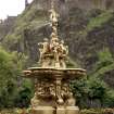 View of Ross Fountain from NW.