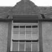Arbuthnott House. View of pediment of West window on North part.