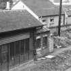 Edinburgh, Newhailes Station.
View of station building and portion of track.
Insc:  'N.B.R.Newhailes'.