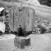 General view of sundial from SW