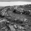Outer wall, SE arc.
Calder excavations c1953