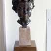 View of bust of Princes Margaret Rose (in its original location, in the main reception area of the Princes Margaret Rose Hospital, Frogston Road West).