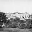 Historic photograph showing view of Blackadder House from North West.