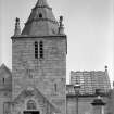 Edinburgh, Kirk Loan, Corstorphine Parish Church.
General view of tower and porch.