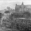 Edinburgh, Orchardfield Avenue, Dower House.
General view of house from outside garden walls.