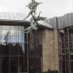 View of sculpture 'Axis Mundi', outside Standard Life Headquarters, Tanfield.