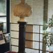 View of bust of Roderick Impey Murchison, in foyer of building.