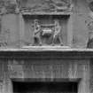 Detail of carved stones above door
Inv. fig. 266
