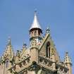 Detail of steeple, St James Church, Kilmacolm