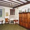 Interior.  Vestry, view from north