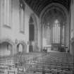West Saville Terrace, Reid Memorial Church, interior.
General view of Nave, Chancel and Altar from South West.