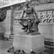 Detail of statue.