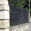 View of The Scaliger Railing, outside No.49 Milton Road East.