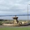 View of Devlin fountain in Starbank Park.