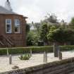 View of 'Standing Stones', in garden of 1 West Camus Road.