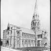 Edinburgh, Palmerston Place, St. Mary's Episcopal Cathedral.
Photograph before addition of towers.