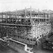 Ex-Scotland. Steel workshop. Guinness Brewery, A Guinness and Son & Co Ltd, St James's Gate, Dublin, Eire
View of building under construction
Titled: 'D'Arcy  90 Grafton Street, Dublin' [photographers]; '12/2/04'