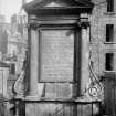 General view of Martyrs' Monument, Greyfriars Churchyard, Edinburgh.