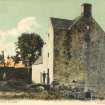 Postcard showing general view of Buckholm Tower.