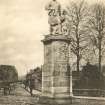 View of the South African War Memorial, Alloa.