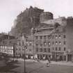 Historic photograph.
General view from Grassmarket.