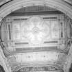 View of plaster ceiling in auditorium.Theatre Royal, Newcastle on Tyne, England.