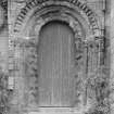 Detail of South Norman door.