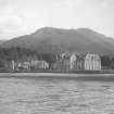 View of Ballachulish Hotel from the water.