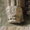 Strathmore aisle, detail of carved corbel