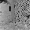 Detail of junction of valence Tower and East curtain wall.