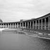 View of Prestwick Open Air Swimming Pool from SW.