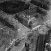 West end of Princes Street, Edinburgh, showing Maule's and McLagan and Cummings.  Oblique aerial photograph taken facing north-east.