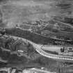 Calton Hill, Edinburgh. Oblique aerial photograph taken facing north.