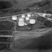 British Mexican Petroleum Co. Ltd., near Dumbarton.  Oblique aerial photograph taken facing north-east.