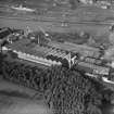 William Simons shipyard, London Works, Renfrew.  Oblique aerial photograph taken facing north.  