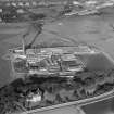 Adam Hamilton and Sons Ltd., Blackland Mills, Paisley.  Oblique aerial photograph taken facing east.