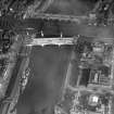 George the Fifth Bridge, Glasgow, also showing Glasgow Bridge and the Approach Viaduct to Central Station.  Oblique aerial photograph taken facing east.