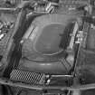 Ibrox Park, Glasgow Rangers Football Club, Edmiston Drive, Glasgow.  Oblique aerial photograph taken facing east.