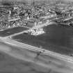 Ayr, general view, showing Ayr Pavilion and Esplanade.  Oblique aerial photograph taken facing east.