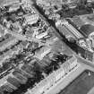 Sandgate, Fort Street and Wellington Square, Ayr.  Oblique aerial photograph taken facing north-east.